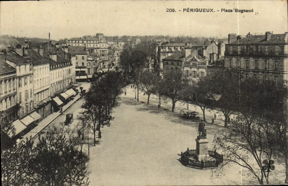 Périgueux — Place Bugeaud — Wydawca anonimowy, n° 209 - Awers