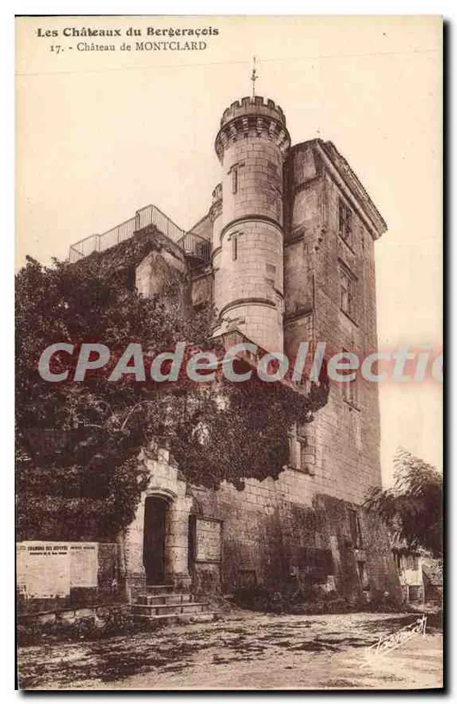 Château de Montclarde — Die Schlösser des Bergeracois — Foto V. Tassini - Vorderseite