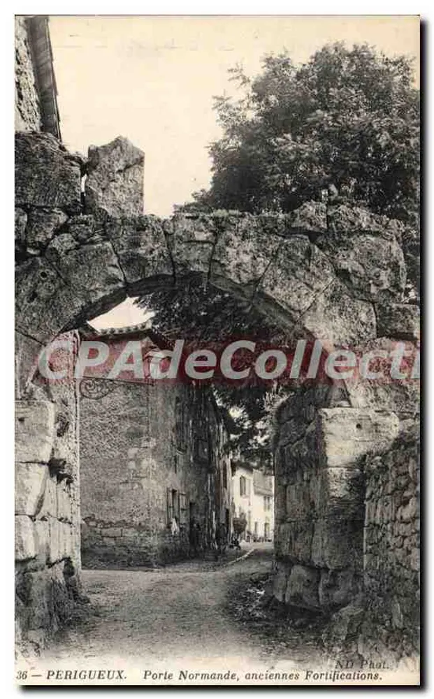 Périgueux — Normandische Pforte, alte Befestigungen — ND Fotografie - Vorderseite