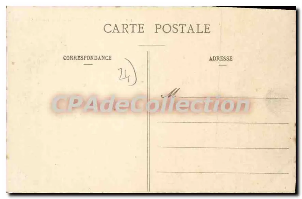 Cadouin - Exterior dos Claustros — Dordogne — n°219 — editor: J. Gourdon, Montegut - Verso