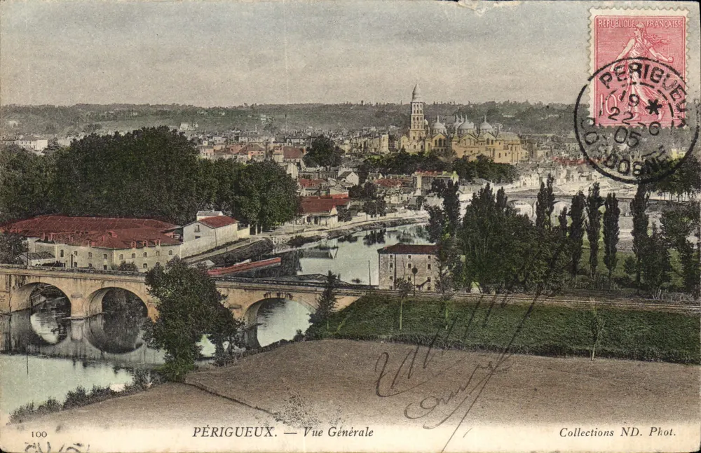 Périgueux — Vista Geral — Coleções ND. Fot. n°100 - Frente