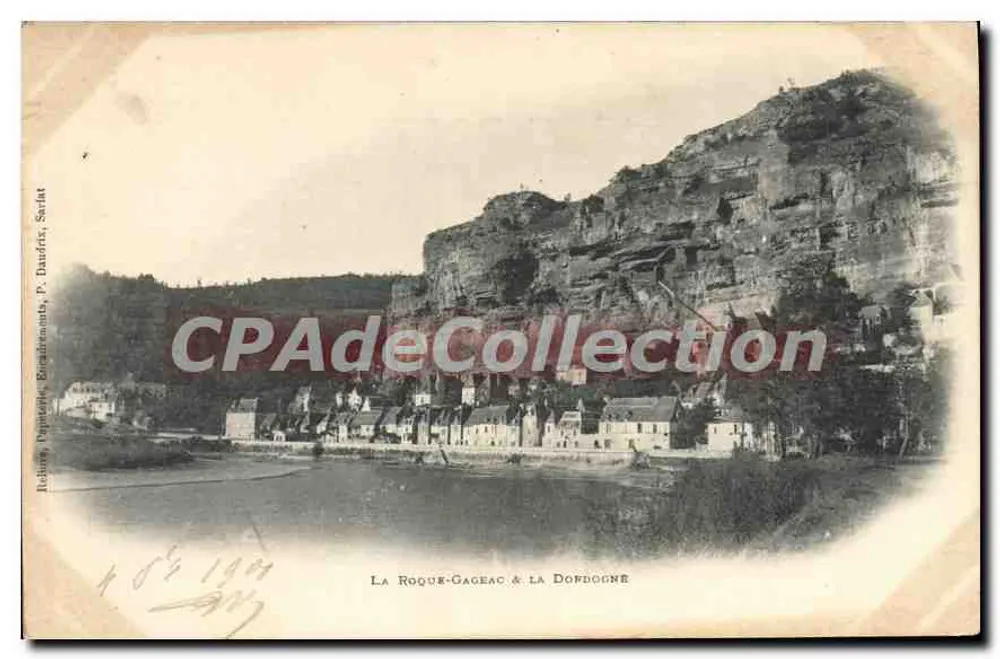 La Roque-Gageac & La Dordogne — P. Bandeix, Sarlat - Frente