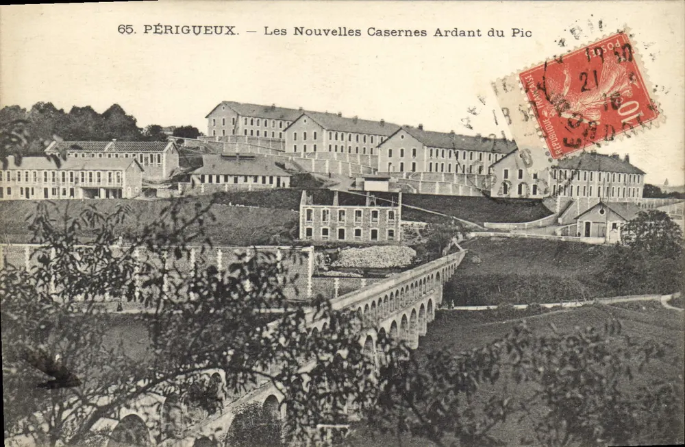 Périgueux — Die neuen Ardant du Pic Kasernen — Unbekannter Verleger, Nr. 65 - Vorderseite