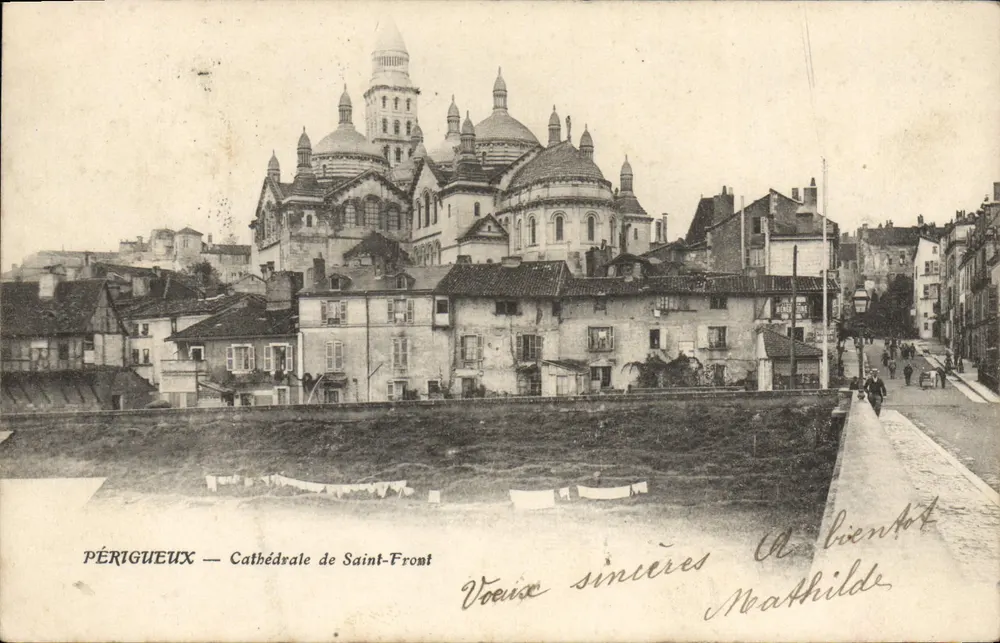 Périgueux — Catedral de Saint-Front — editor não identificado - Frente