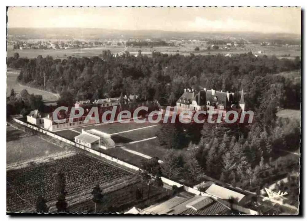 Schloss Bassy — Luftbild — Éditions ARLLEC - Les Églisottes (Gironde) - Vorderseite