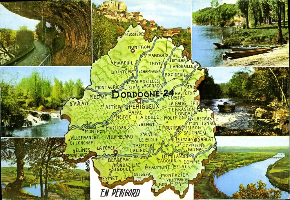Dordogne - 24 — Im Périgord — Éditions René, Marsac-sur-l'Isle - Vorderseite