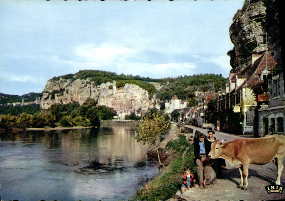 La Roque-Gageac — Dorf im Périgord zwischen der Dordogne und ihren steilen Klippen — Éditions Limoges - Vorderseite