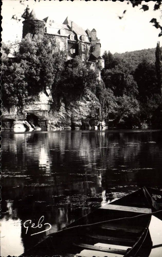 Schloss La Treyne — Tal der Dordogne — Foto-Ausgabe 'Geb' — Nr. 91 - Vorderseite