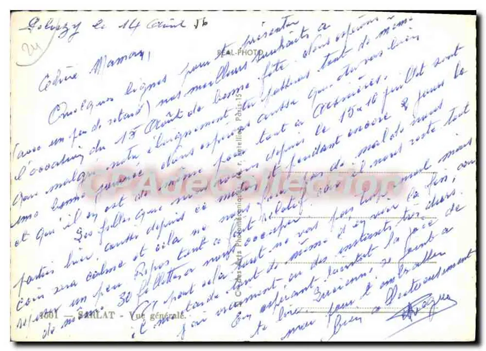Golbey — vista geral — CPAdeCollection - Verso