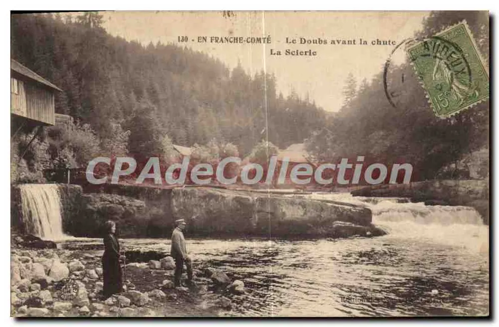 Der Doubs vor dem Sturz — Die Säge — In Franche-Comté, n°130 - Vorderseite