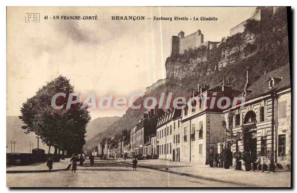 Besançon — Faubourg Rivotte - Die Citadel - Vorderseite