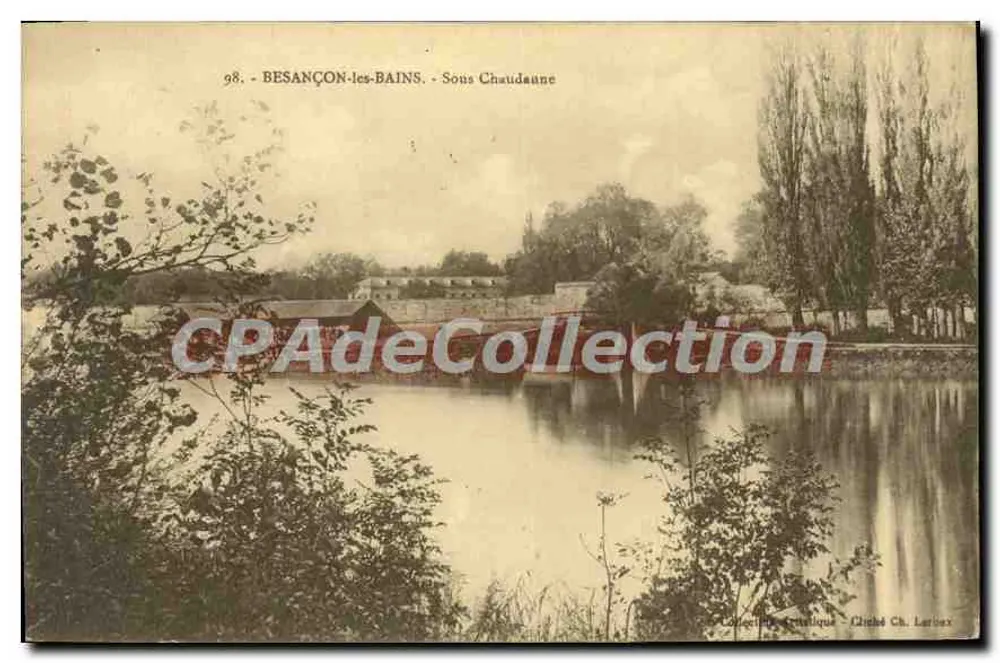 Besançon-les-Bains — Sous Chaudaune — Chiché Ch. Larbex - Frente