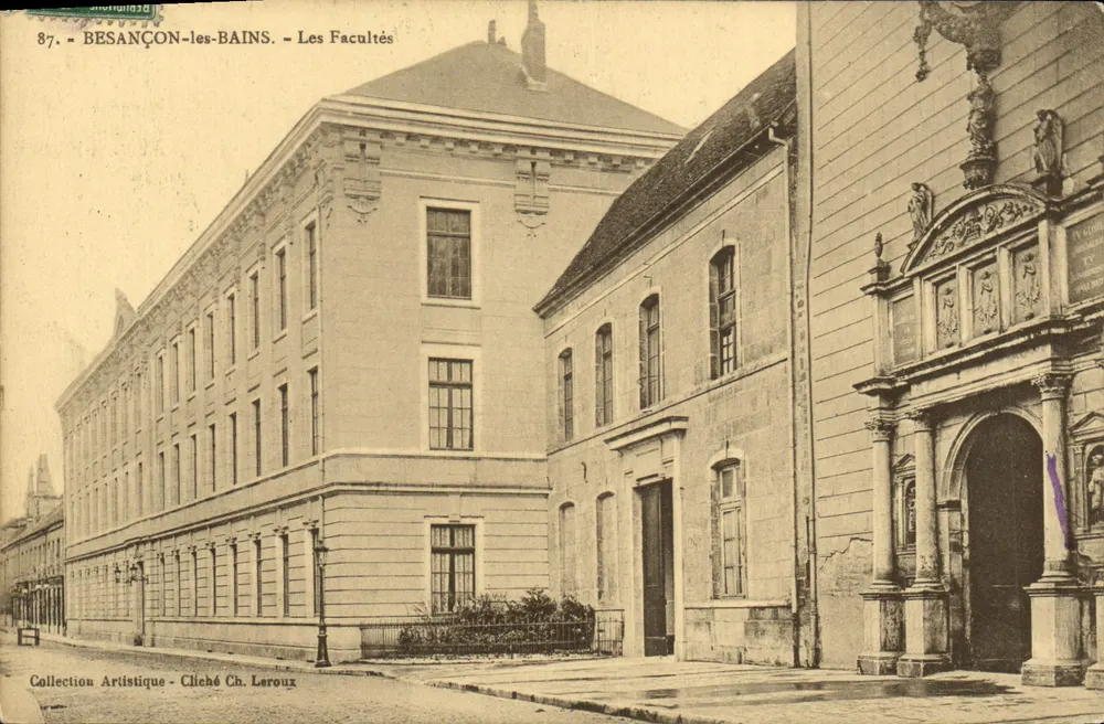 BESANÇON-les-BAINS — As Faculdades — Cliché Ch. Leroux - Frente