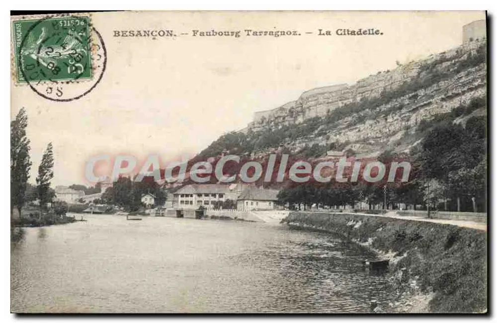 Besançon — Faubourg Tarragnoz — Die Citadel. - Vorderseite