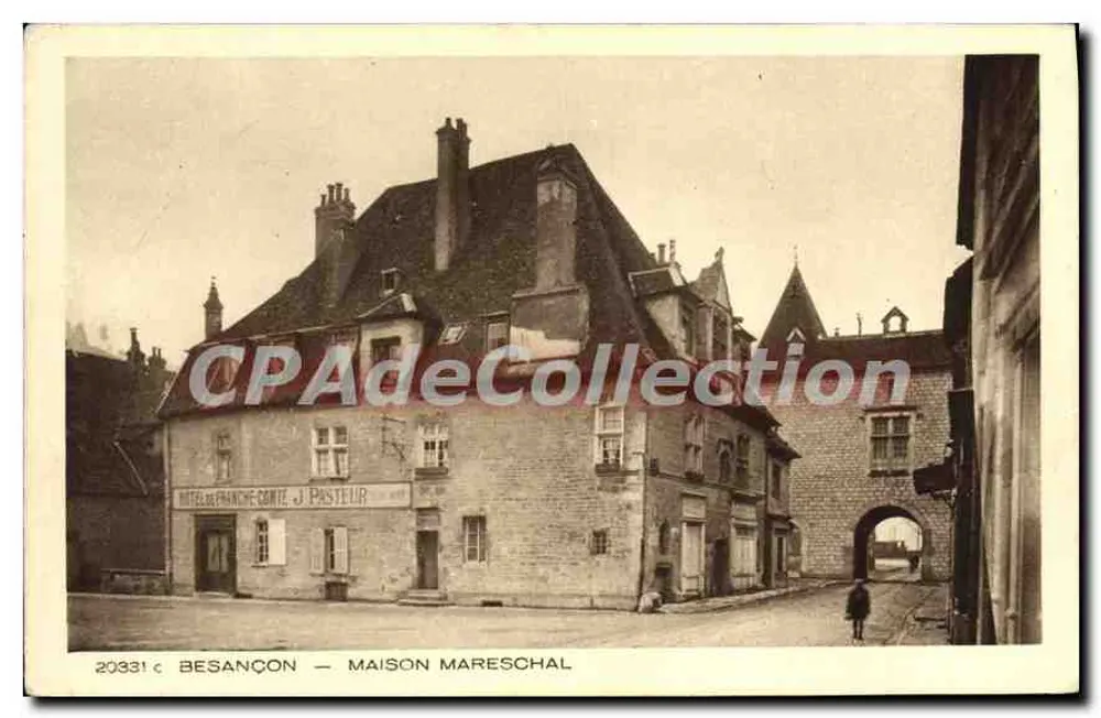 Besançon — Casa Mareschal — Hotel da rua Pasteur - Frente