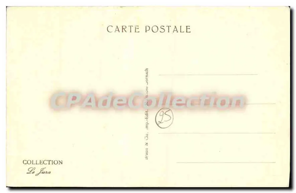 Besançon — Casa Mareschal — Hotel da rua Pasteur - Verso