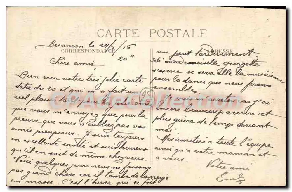 Besançon — Promenade Granvelle — Il Kiosco — Edizione delle Nuove Galerie - Verso