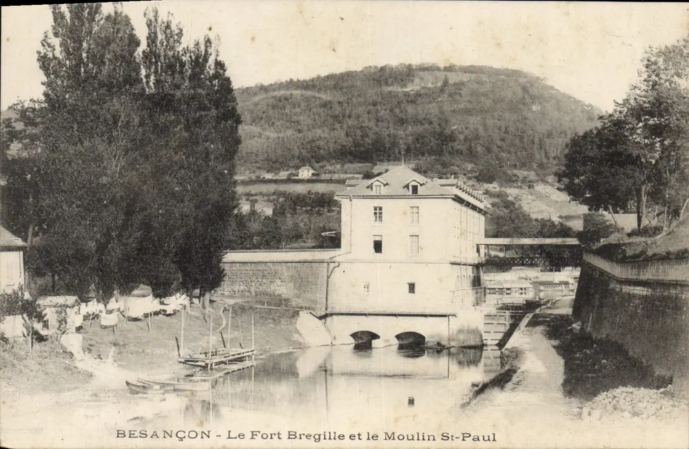 Besançon - Fort Bregille und Mühle St-Paul — unbekannter Verlag - Vorderseite