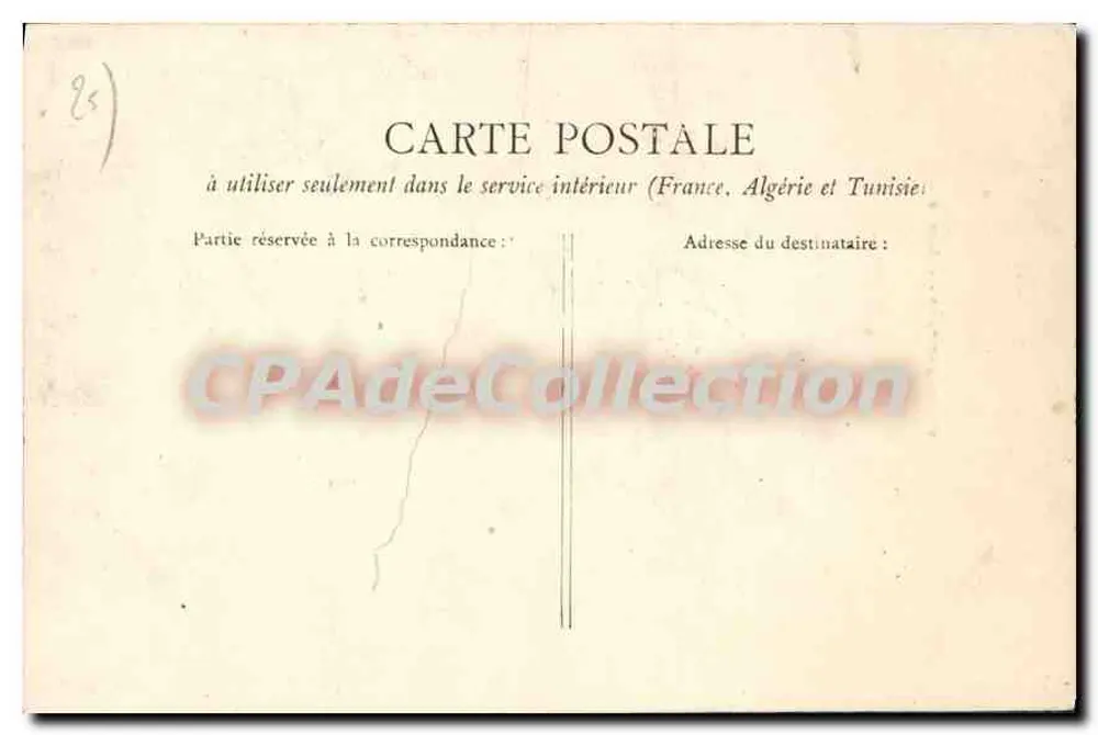 Besançon - O Palácio Granvelle — editor não identificado, número de série não visível - Verso