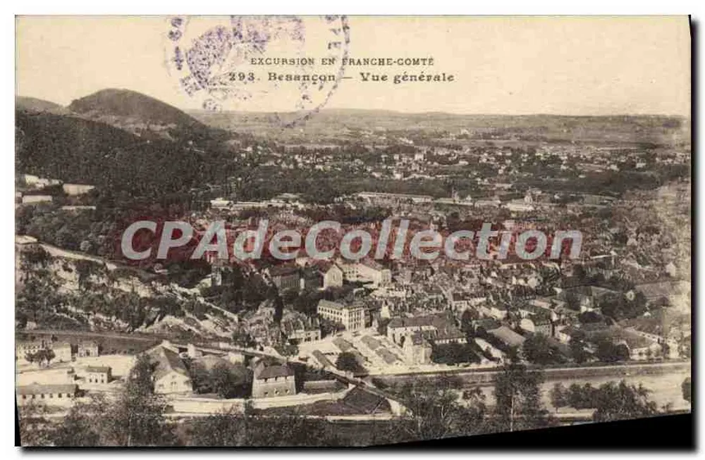 Besançon — Widok ogólny — Wycieczka w Franche-Comté, nr 293 - Awers