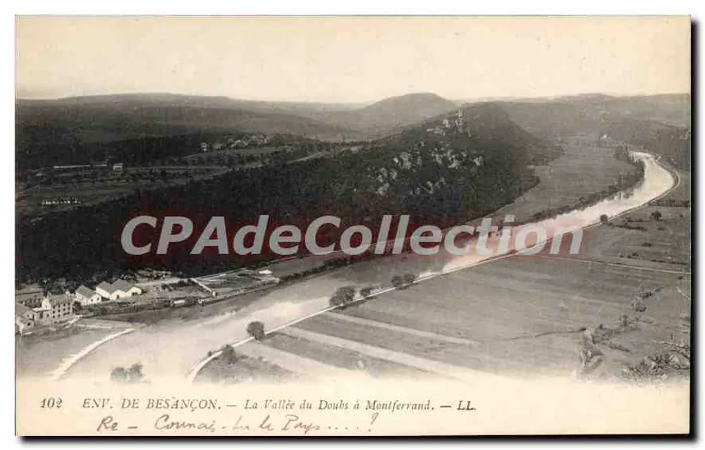 Env. de Besançon — A Vale do Doubs em Montferrand — LL - Frente