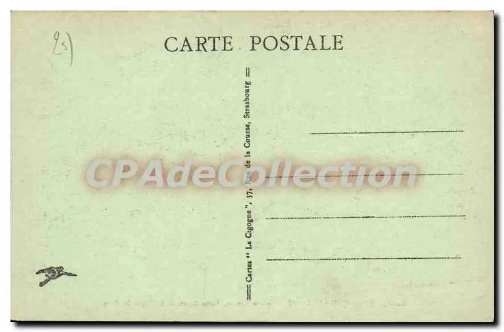 Besançon-Les-Bains — Square Castan, Porte Noire und Basilique St-Jean — Verlag Antike Ansichtskarte déCollection - Rückseite