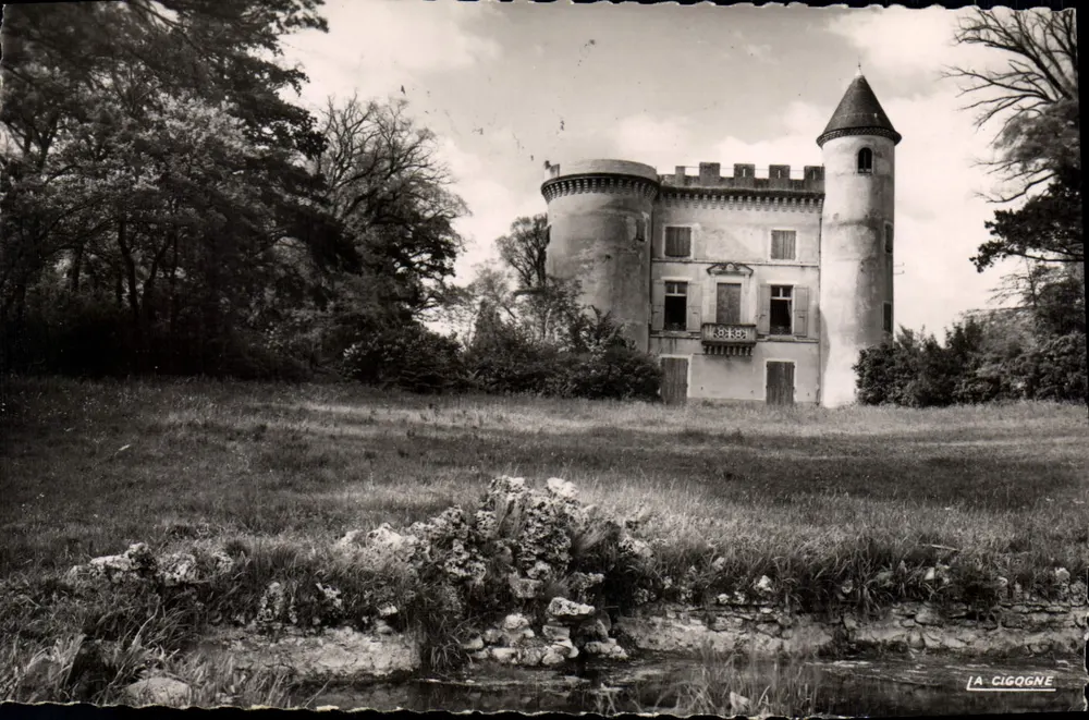 Castelo de Loubet — La Begude-de-Mazenc (Drôme) — Ed. « La Cigogne » - Frente