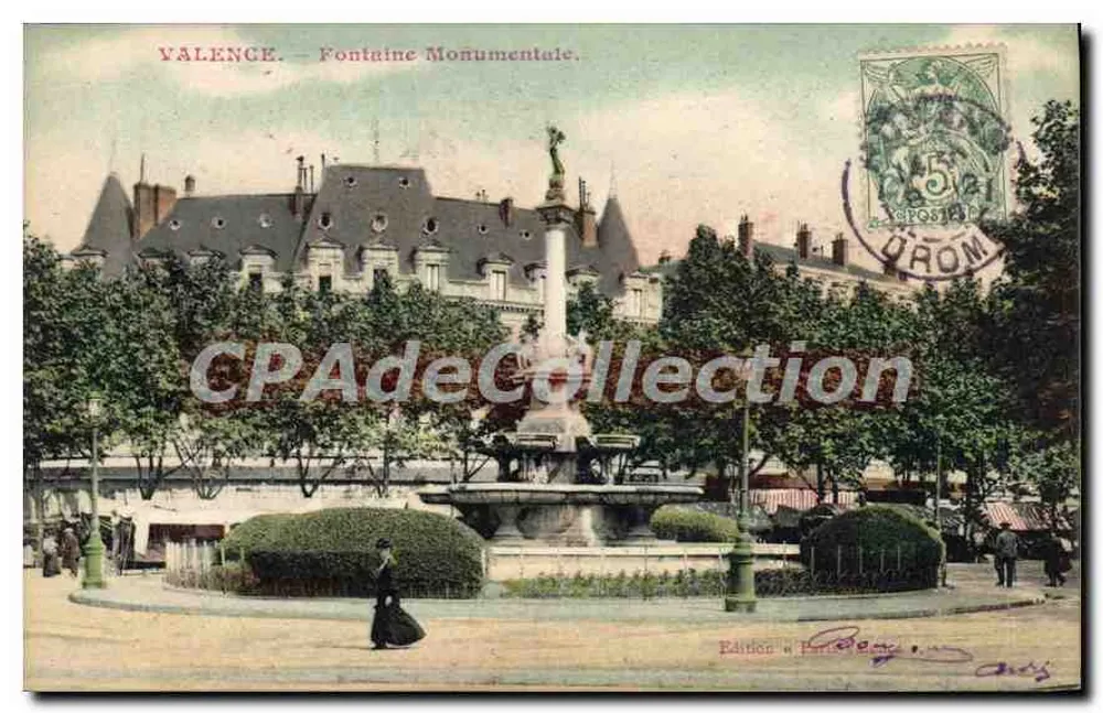 Valência — Fontaine Monumentale — Edição de Pierre Gaudy - Frente