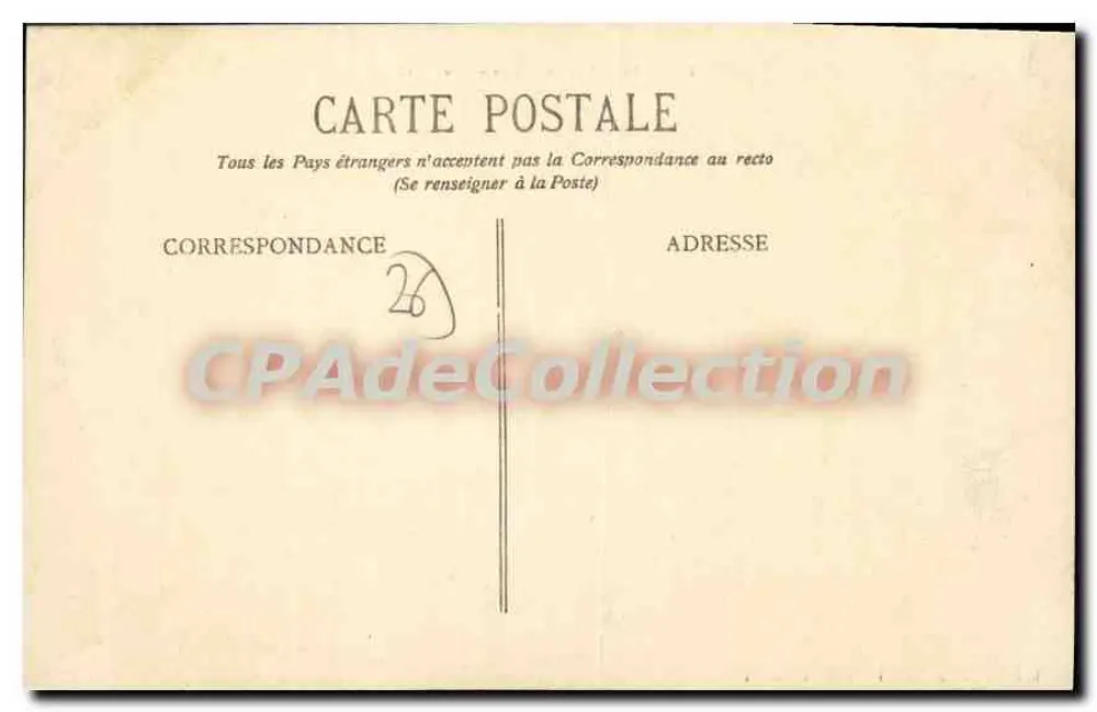 Grignan - Castelo - Vista Norte — editor La Rive, n° 147 - Verso