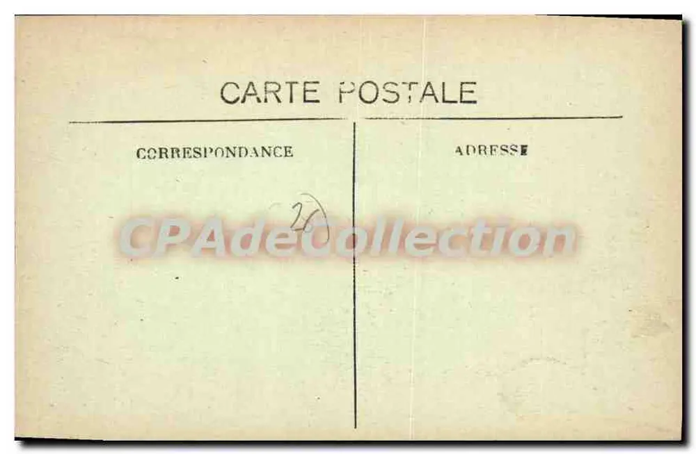 Saulce-sur-Rhône — Ansicht des Salons des Schlosses La Tour de Veyre an Herrn de Soubeyran de Saint-Prix — Édition Réveriégat - Rückseite