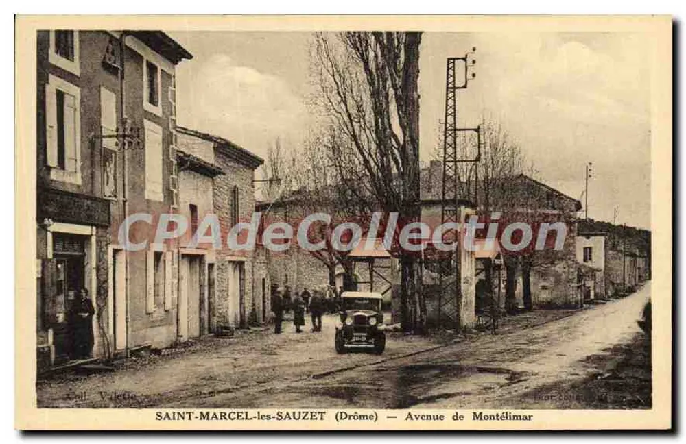 SAINT-MARCEL-les-SAuzET (Drôme) — Avenue de Montélimar - Vorderseite