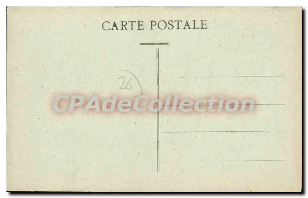 Grignan — Subida de Saint-Antoine — Edição Artística Th. Revon - Verso