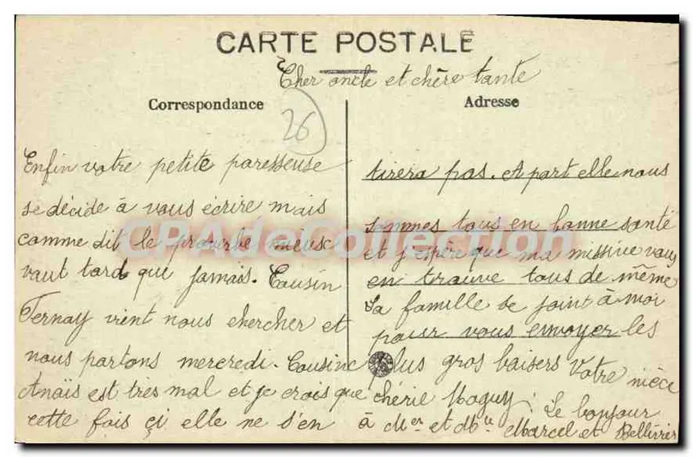 Saint-Valence — Le Kiosque — P.S.V. - Verso