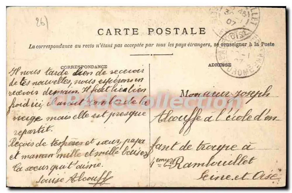 Castelo de PLAN-DE-BAIX (Drôme) — vista panorâmica — editor DRÔME, n° 283 - Verso