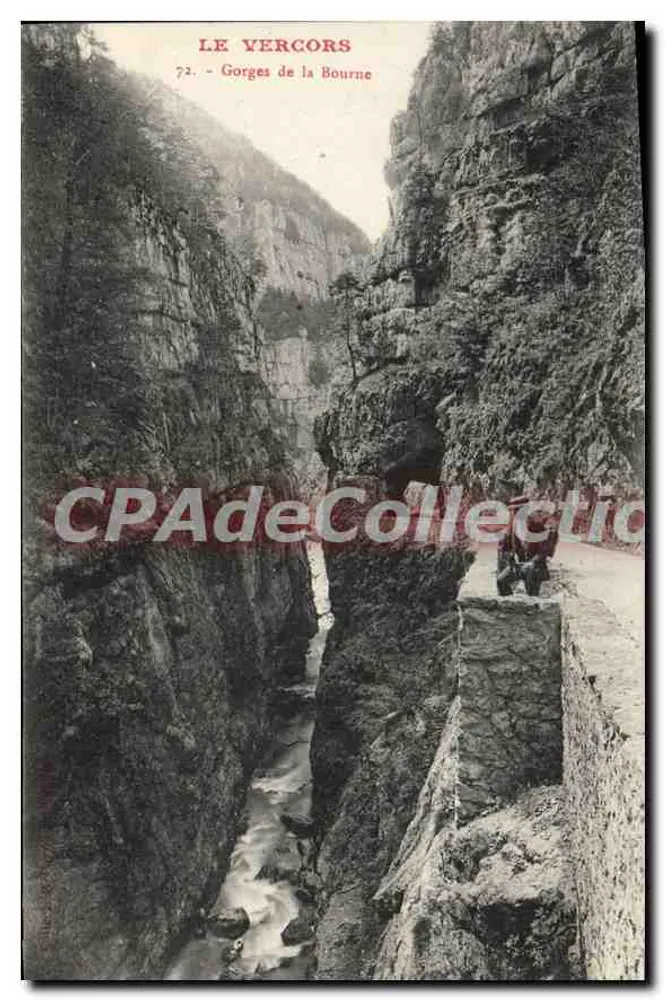 O Vercors — Gorges da Bourne — CPAdeCollection - Frente