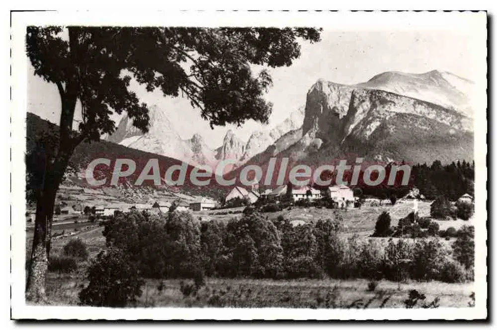 Col de Lus-la-Croix-Haute — Les Aiguilles de Lus — Photo MIC, MIC Verlag, rue Michallet, Grenoble - Vorderseite