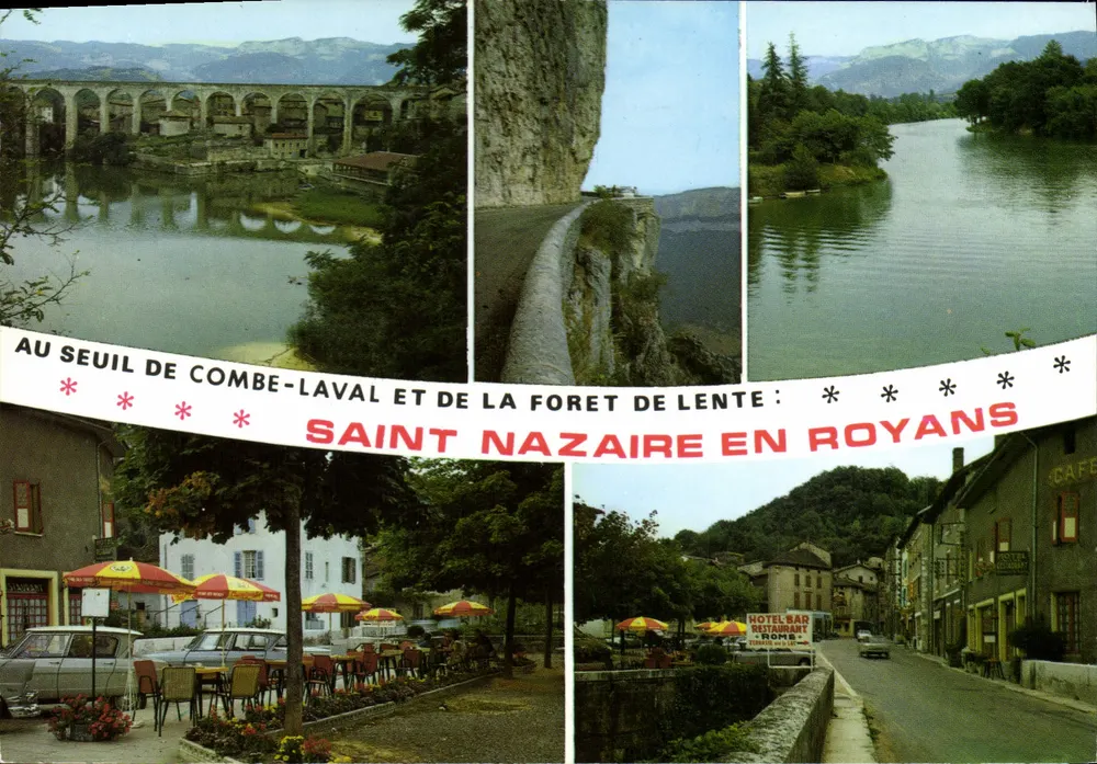 Saint-Nazaire-en-Royans — Ao limiar de Combe-Laval e da floresta de Lente — Éditions Ceffillard - Frente