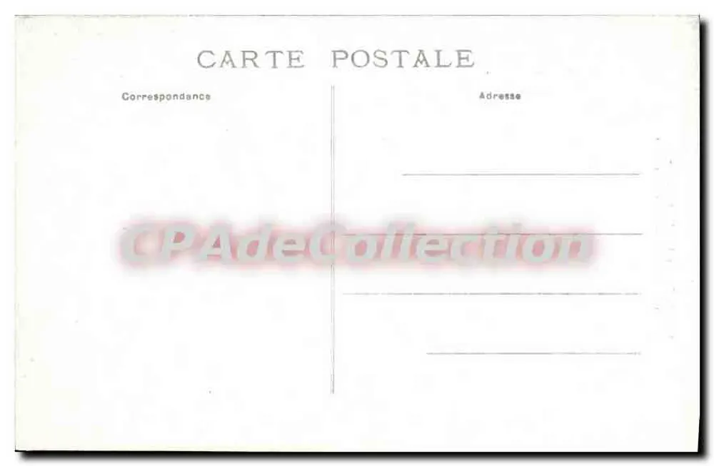 Gimel (Corrèze) — La Grande Cascade, Parc Vuillier — Vintage Postcard/Antike Ansichtskarte - Rückseite