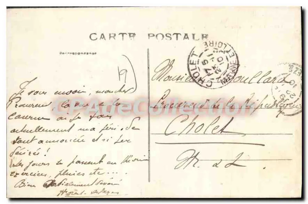 Tulle - La Corrèze und Caserne du Champ-de-Mars — Verlag M.T., Nr. 175 - Rückseite