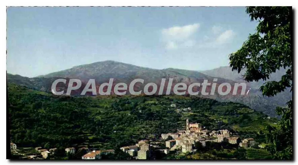 Vico (Córsega) — Vista geral — Edições de La Corse - Frente