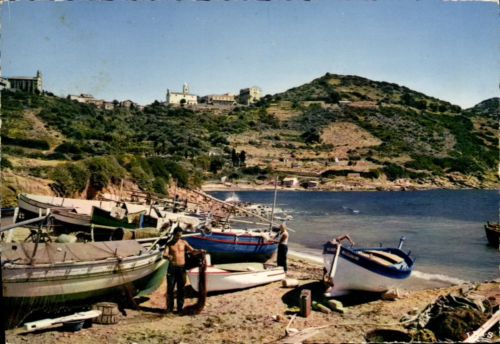 O Portinho de Pesca — Cargèse — Edições Mexichrome - Frente