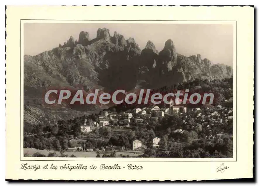 Zonza und die Aiguilles de Bavella - Korsika — Éditions M.-C. Miramont - Vorderseite