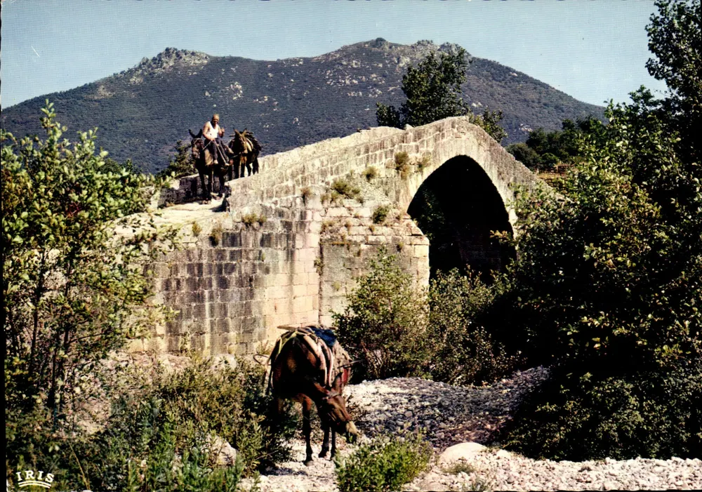 Brücke von Cavallu — Spin' à Sartène — Verlag IRIS - Vorderseite