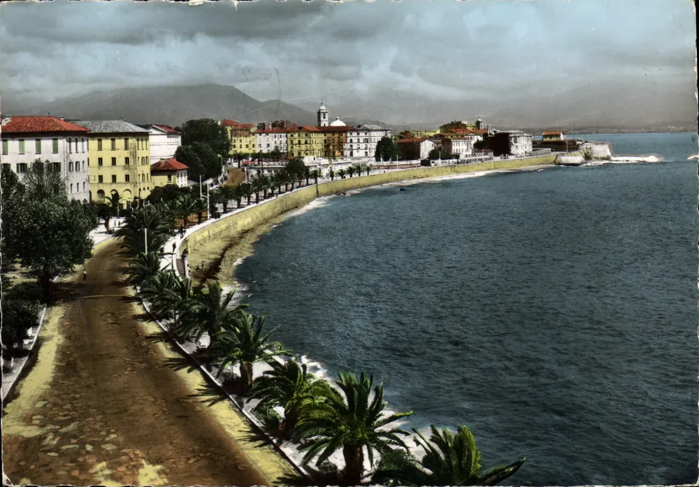 Ajaccio - O Boulevard Lantivy — A Corse, ilha de beleza — Edições M.-C. Miramont - Frente