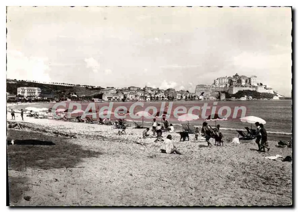 Calvi — Praia — Éditions M.C. Miramont, n° 403 - Frente