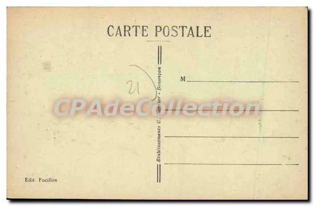 Les Laumes (Côte d'Or) — Calvaire und Brücke der Brenne — C.I.B. n°7319 - Rückseite