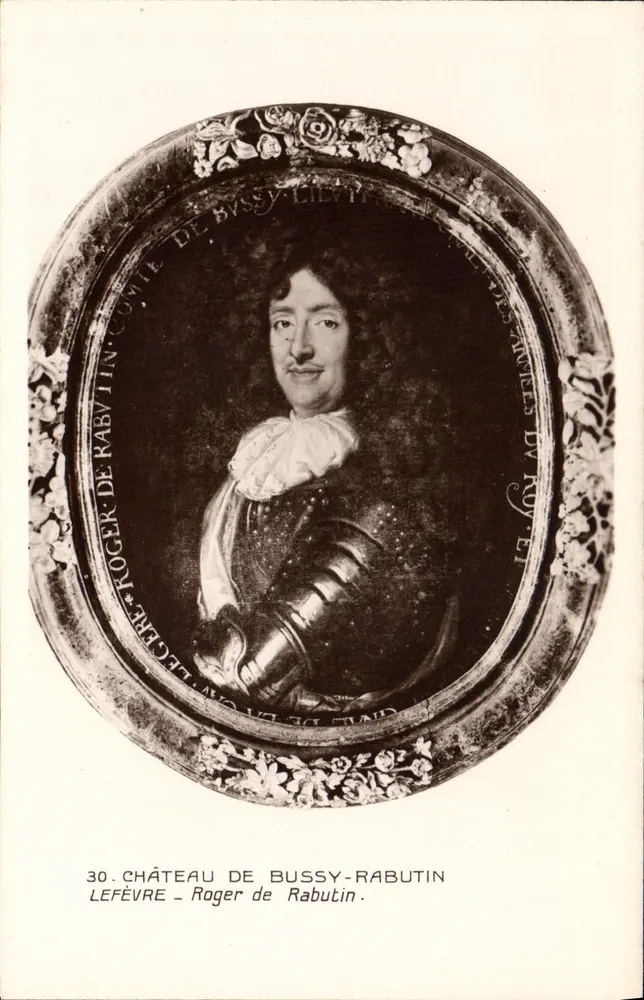 Schloss Bussy-Rabutin — Roger de Rabutin, Graf — Verlag Lefèvre - Vorderseite