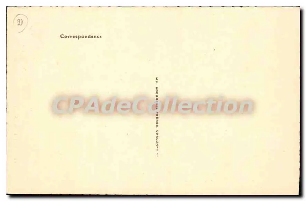 Castelo de LAROCHEPOT — O Poço — Ed. Petit-Loiscoau n°28 - Verso