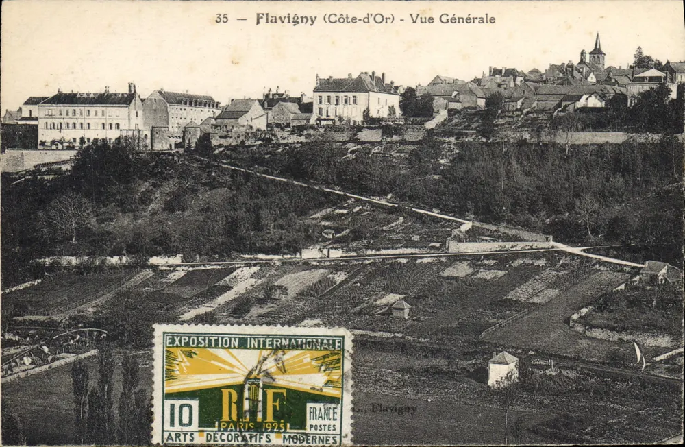 Flavigny (Côte-d'Or) — Vista Geral — Éditions Flavigny - Frente