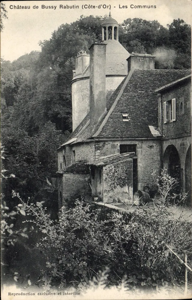 Castillo de Bussy-Rabutin (Côte-d'Or) - Les Communs — L. Hudson, París, n°21 - Anverso